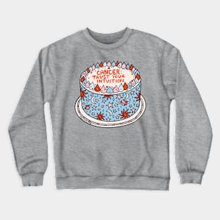 Cancer Cake Crewneck Sweatshirt